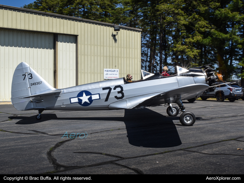 Photo of N73HA - PRIVATE Fairchild PT-23 at BAF on AeroXplorer Aviation Database