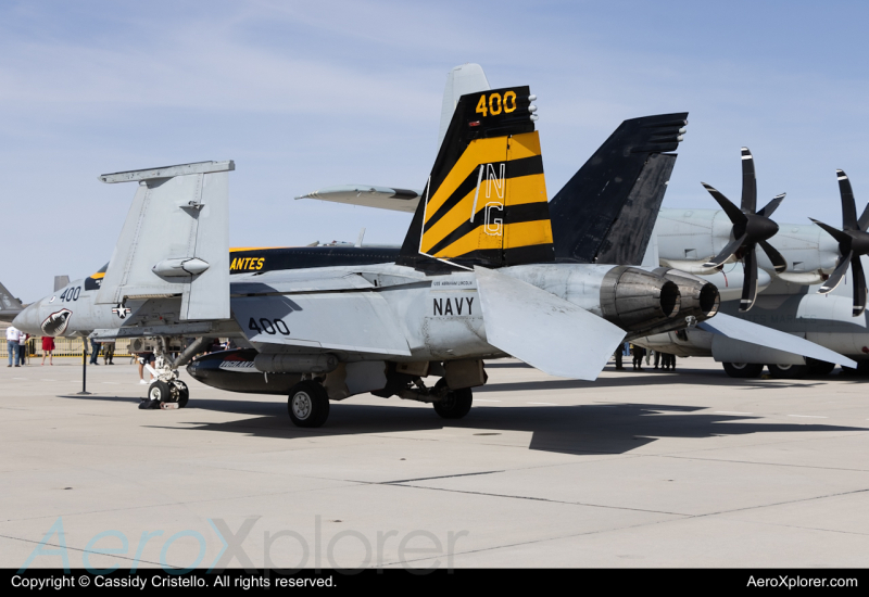 Photo of 166828 - USN - United States Navy Boeing F/A-18E/F Super Hornet at YUM on AeroXplorer Aviation Database