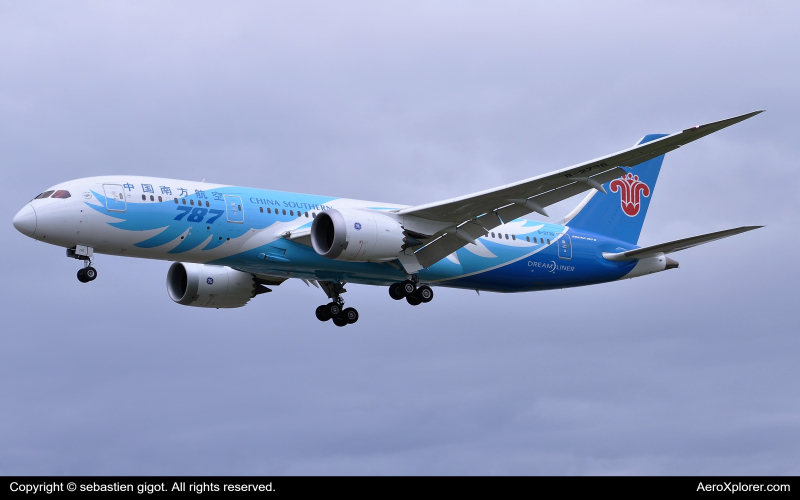 Photo of B-2736 - China Southern Airlines Boeing 787-8 at LHR on AeroXplorer Aviation Database
