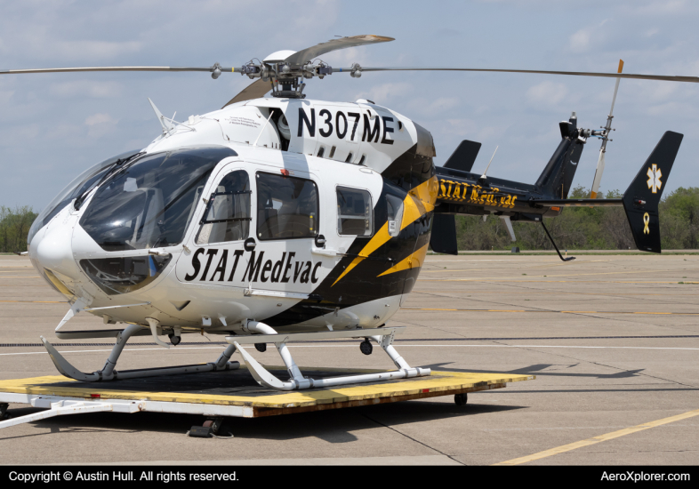 Photo of N307ME - STAT MedEvac Airbus H145 at AGC on AeroXplorer Aviation Database