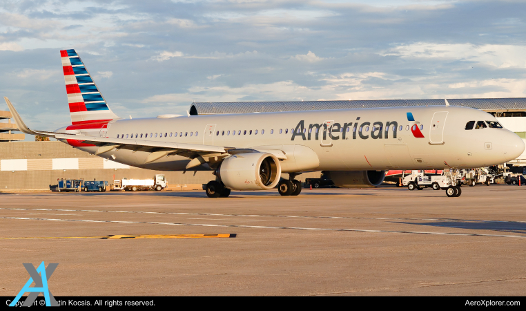 Photo of N950XV - American Airlines Airbus A321NEO at TPA on AeroXplorer Aviation Database