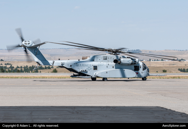 Photo of 169021 - USMC - United States Marine Corp Sikorsky CH-53K King Stallion at BIL on AeroXplorer Aviation Database