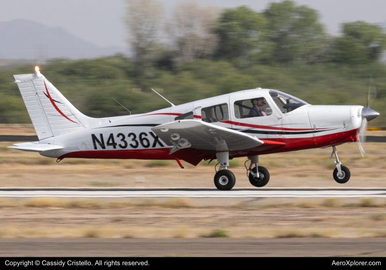 Photo of N4336X - Arizona Aero-Tech Piper 28 Warrior at RYN on AeroXplorer Aviation Database
