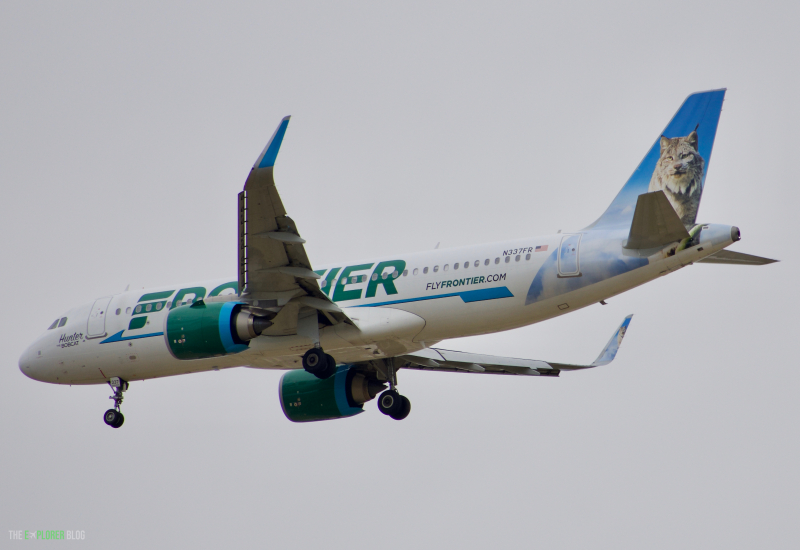 Photo of N337FR - Frontier Airlines Airbus A320NEO at DEN on AeroXplorer Aviation Database