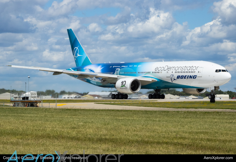 Photo of N861BC - Boeing Boeing 777-200ER at OSH on AeroXplorer Aviation Database