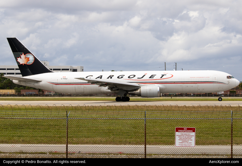 Photo of C-FDIJ - CargoJet Boeing 767-300 at MIA on AeroXplorer Aviation Database