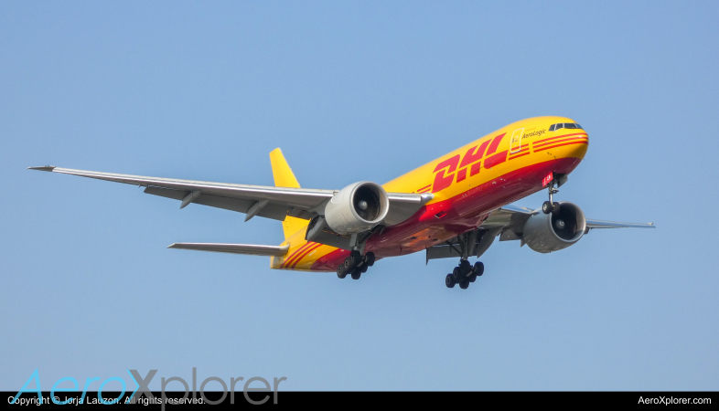 Photo of D-AALM - DHL Boeing 777-F at YYZ on AeroXplorer Aviation Database