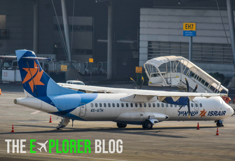 Photo of 4X-ATH - IsrAir ATR 72-500 at TLV on AeroXplorer Aviation Database