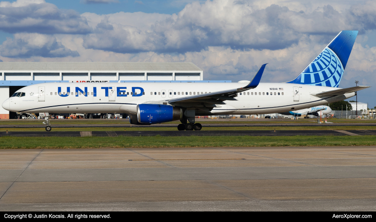 Photo of N19141 - United Airlines Boeing 757-200 at TPA on AeroXplorer Aviation Database