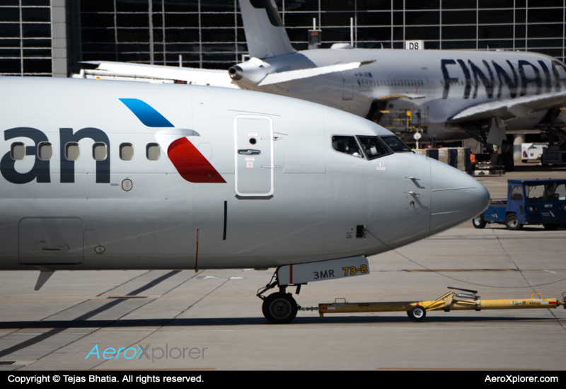 Photo of N973NN - American Airlines Boeing 737-800 at DFW on AeroXplorer Aviation Database