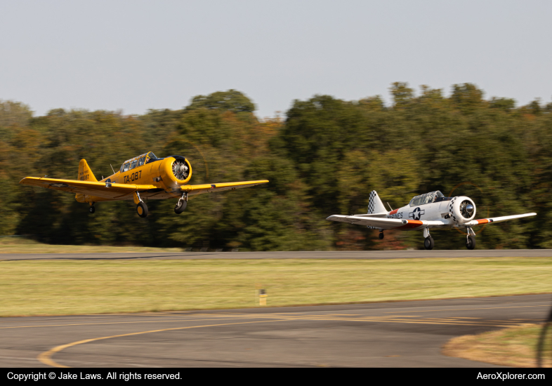 Photo of N3173G - PRIVATE North American T-6 Texan at CJR on AeroXplorer Aviation Database