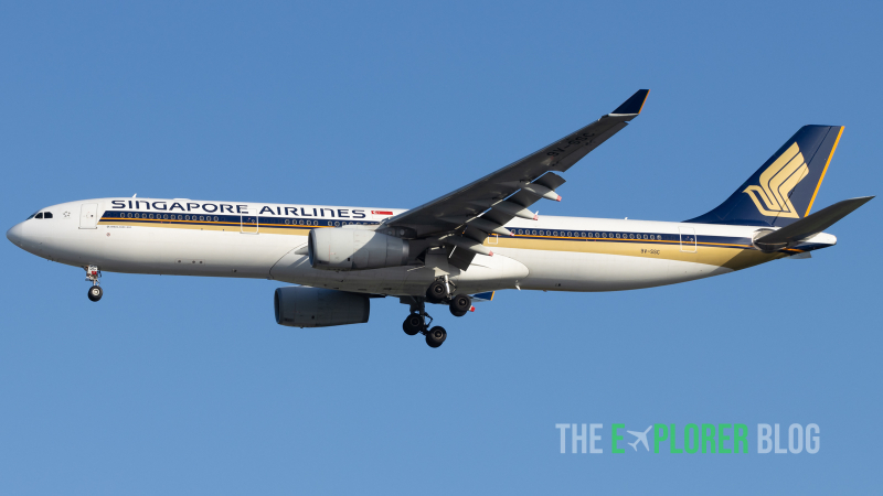 Photo of 9V-SSC - Singapore Airlines Airbus A330-300 at SIN on AeroXplorer Aviation Database