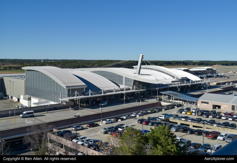 Photo of KRDU - Airport Photo at RDU on AeroXplorer Aviation Database