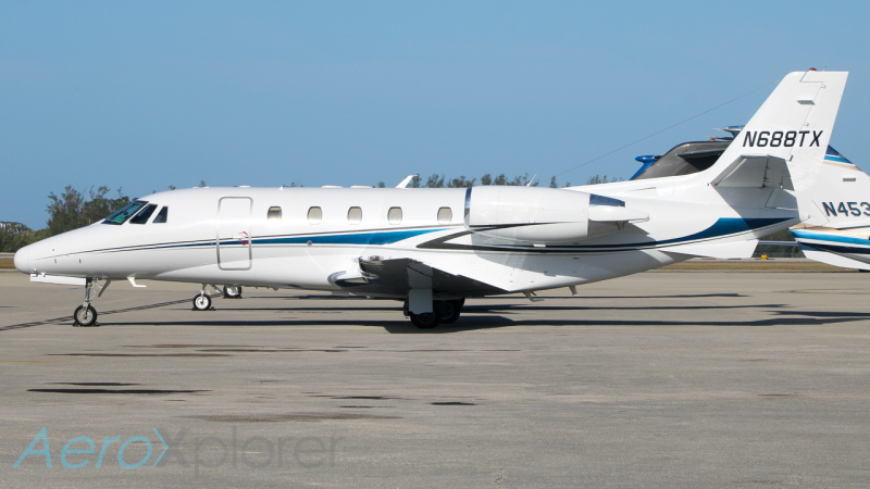 Photo of N688TX - PRIVATE Cessna 560XLS Citation Excel at APF on AeroXplorer Aviation Database