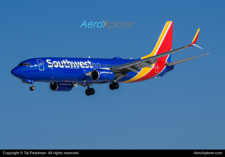 Photo of N8644C - Southwest Airlines Boeing 737-800 at BWI on AeroXplorer Aviation Database