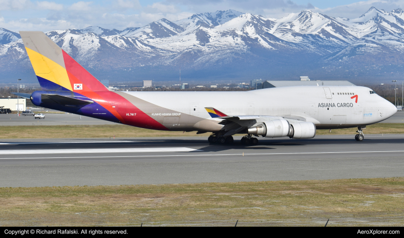 Photo of HL7417 - Asiana Airlines Cargo Boeing 747-400F at ANC on AeroXplorer Aviation Database