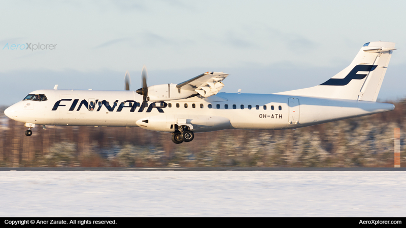 Photo of OH-ATH - Finnair ATR 72-500 at HEL on AeroXplorer Aviation Database