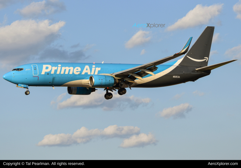 Photo of N5153A - Prime Air Boeing 737-800BCF at BWI on AeroXplorer Aviation Database
