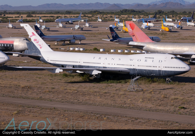 Photo of N129TW - Trans World Airlines Boeing 747-100 at MZJ on AeroXplorer Aviation Database