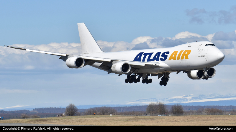 Photo of N859GT - Atlas Air Boeing 747-8F at ANC on AeroXplorer Aviation Database