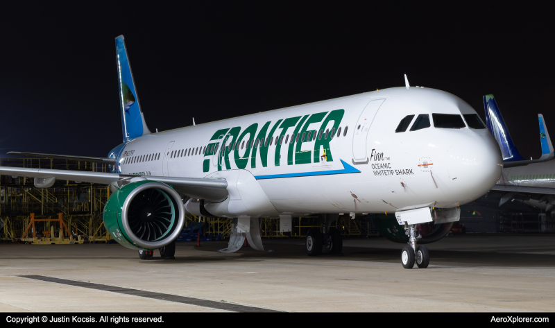 Photo of N637FR - Frontier Airlines Airbus A321NEO at KTPA on AeroXplorer Aviation Database