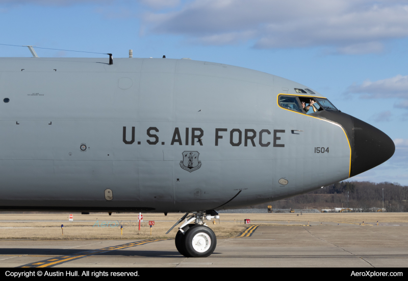 Photo of 59-1504 - USAF - United States Air Force Boeing KC-135 Stratotanker at PIT on AeroXplorer Aviation Database