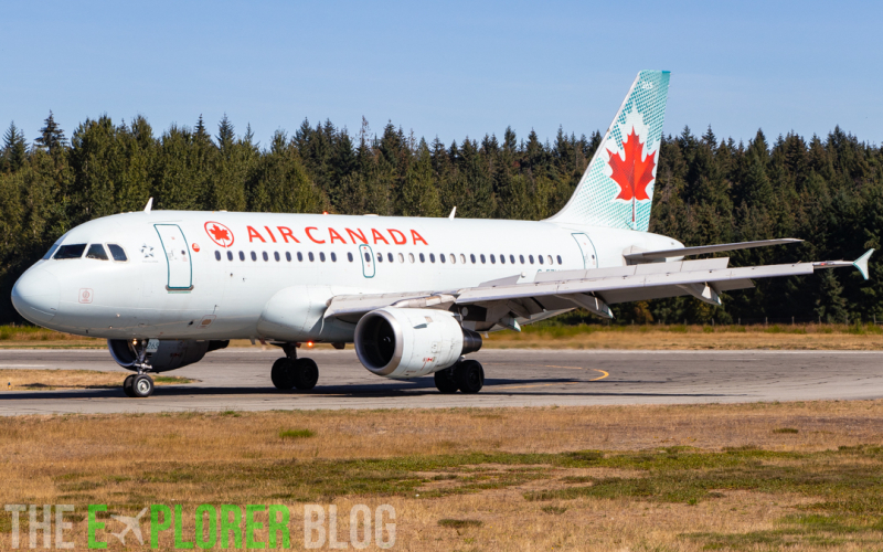 Photo of C-FZUJ - Air Canada Airbus A319 at YCD on AeroXplorer Aviation Database