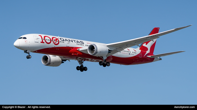 Photo of VH-ZNJ - Qantas Airways Boeing 787-9 at YVR on AeroXplorer Aviation Database