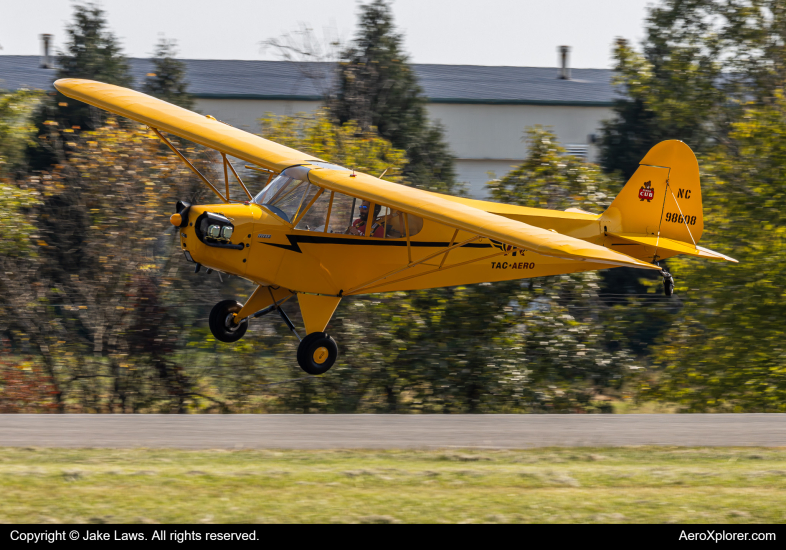 Photo of NC98608 - PRIVATE Piper J-3 Cub at CJR on AeroXplorer Aviation Database