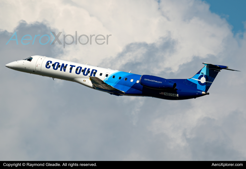 Photo of N805AE - Contour Airlines Embraer ERJ135 at BNA on AeroXplorer Aviation Database