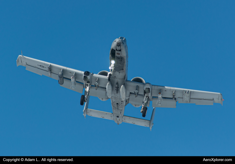 Photo of 78-0584 - USAF - United States Air Force Fairchild A-10 Thunderbolt at BZN on AeroXplorer Aviation Database
