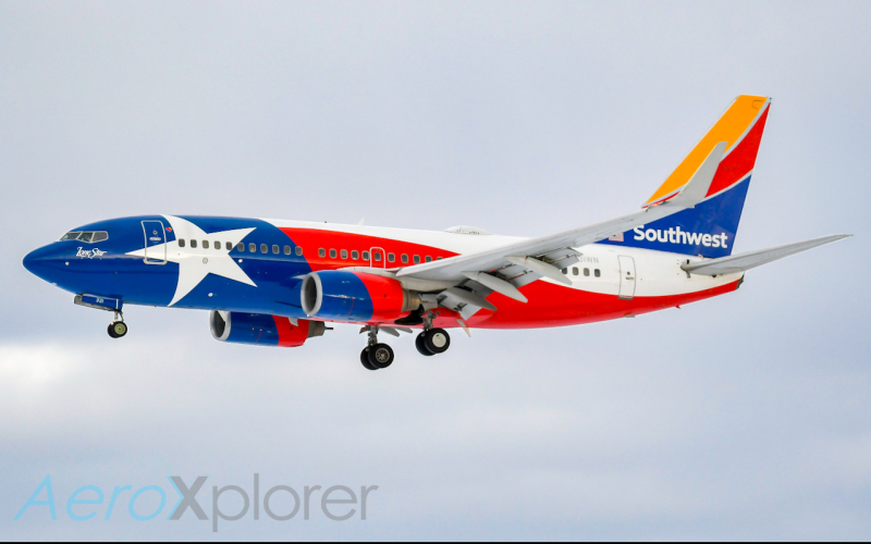 Photo of N931WN - Southwest Boeing 737-700 at MHT on AeroXplorer Aviation Database
