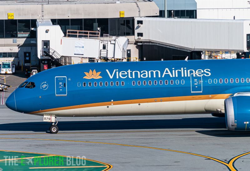Photo of VN-A879 - Vietnam Airlines Boeing 787-10 at SFO on AeroXplorer Aviation Database
