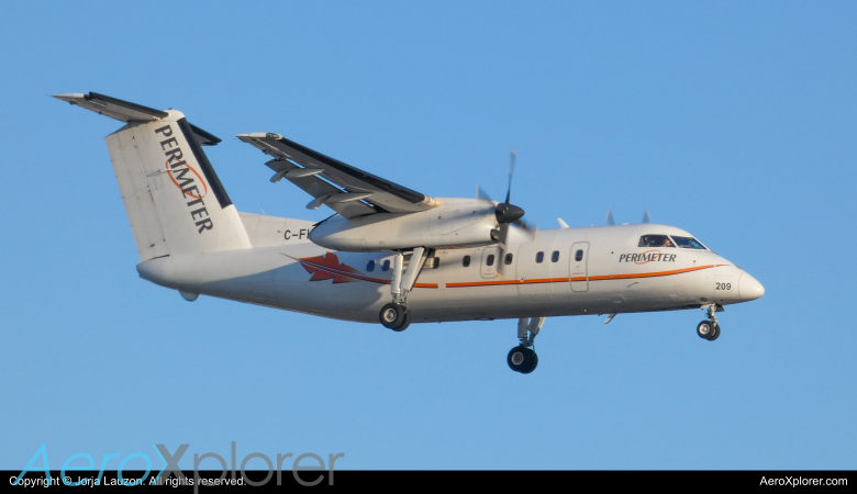 Photo of C-FHRC - Perimeter Aviation De Havilland Dash-8 Q100 at YYZ on AeroXplorer Aviation Database