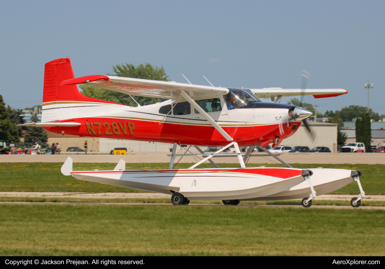 Photo of N728VP - PRIVATE Cessna 185 Skywagon at OSH on AeroXplorer Aviation Database