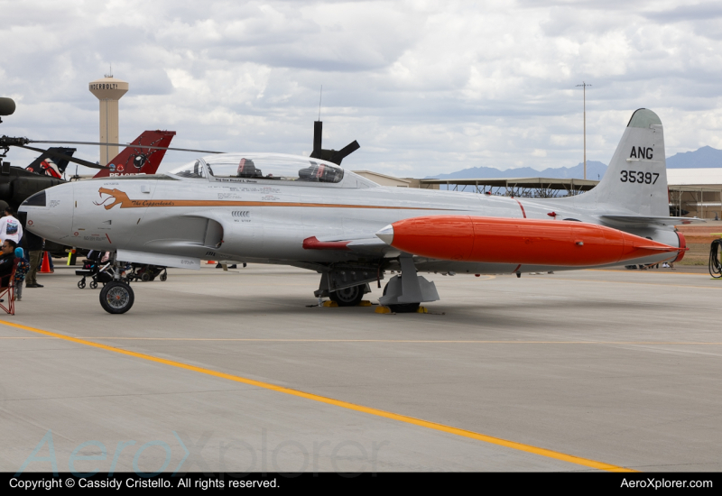 Photo of N161AZ - PRIVATE Lockheed T-33 Shooting Star at LUF on AeroXplorer Aviation Database