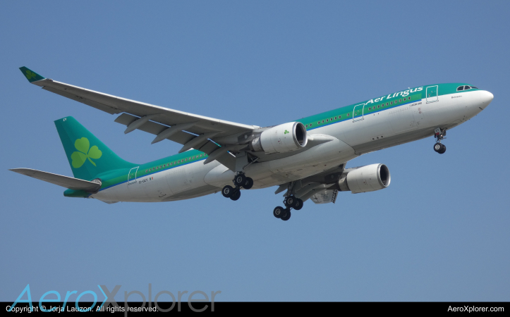 Photo of EI-GEY - Aer Lingus Airbus A330-200 at YYZ on AeroXplorer Aviation Database