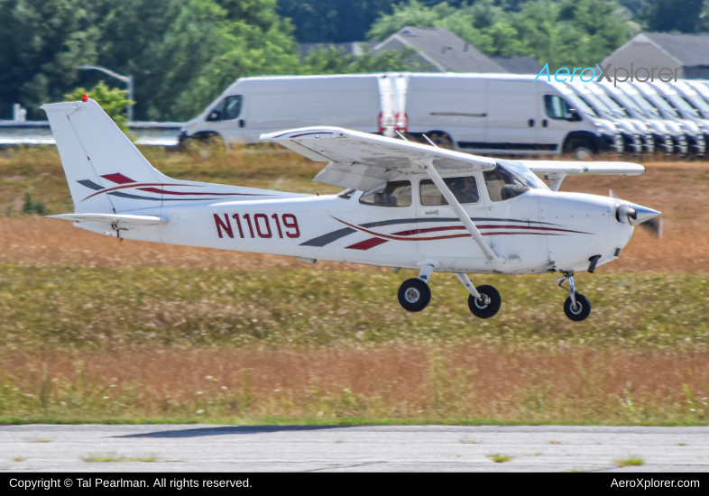 Photo of N11019 - PRIVATE Cessna 172 at DMW on AeroXplorer Aviation Database