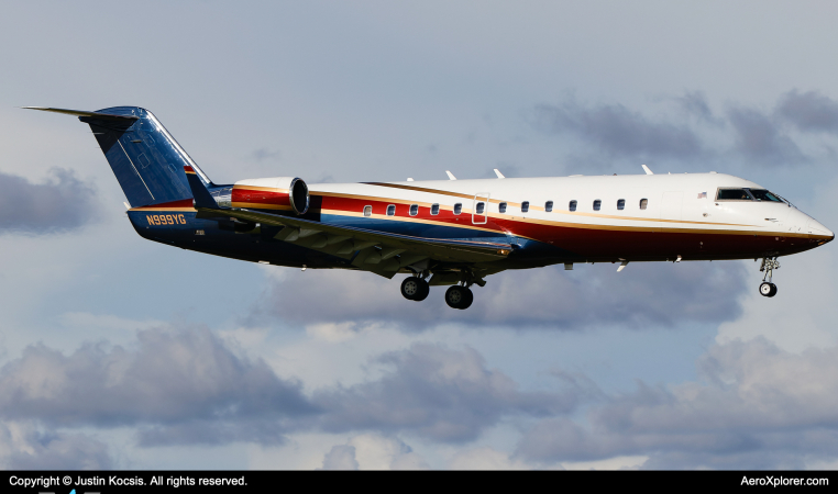 Photo of N999YG - Tri-State Charters Mitsubishi CRJ-200 at TPA on AeroXplorer Aviation Database