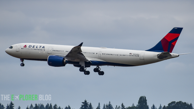 Photo of N404DX - Delta Air Lines Airbus A330-900 at SEA on AeroXplorer Aviation Database