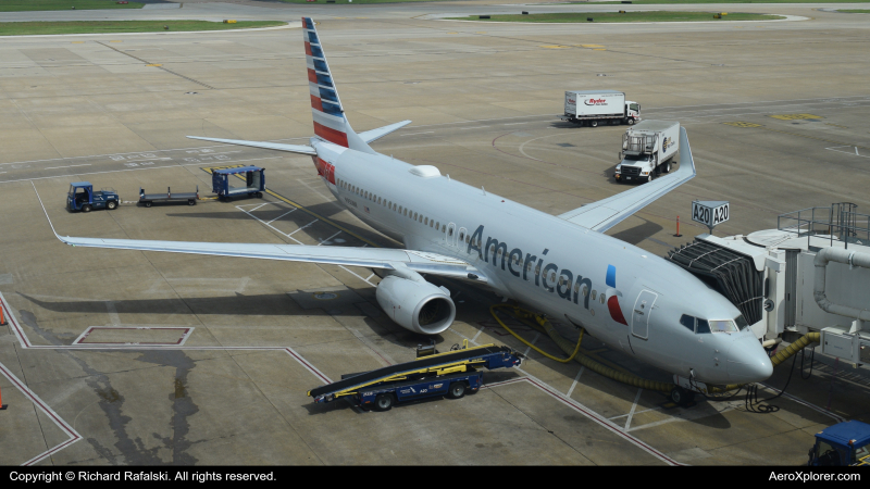 Photo of N950NN - American Airlines Boeing 737-800 at DFW on AeroXplorer Aviation Database