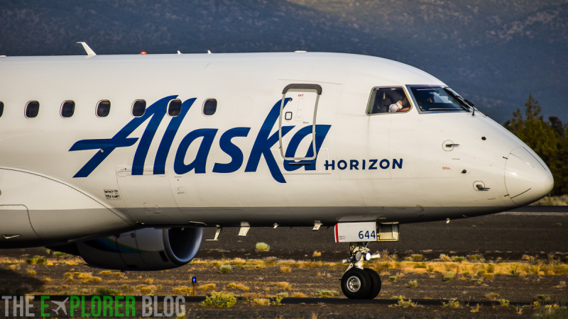 Photo of N644QX - Alaska Horizon Embraer E175LR at RDM on AeroXplorer Aviation Database