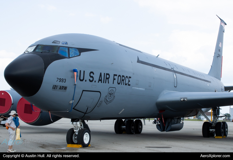 Photo of 63-7993 - USAF - United States Air Force Boeing KC-135 Stratotanker at DAY on AeroXplorer Aviation Database