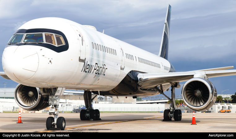 Photo of N629NP - NEW PACIFIC AIRWAYS Boeing 757-200 at TPA on AeroXplorer Aviation Database