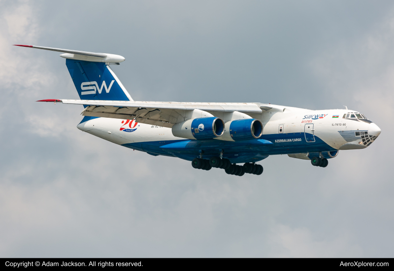 Photo of 4K-AZ100 - Silk Way Airlines Ilyushin IL-76 at BWI on AeroXplorer Aviation Database