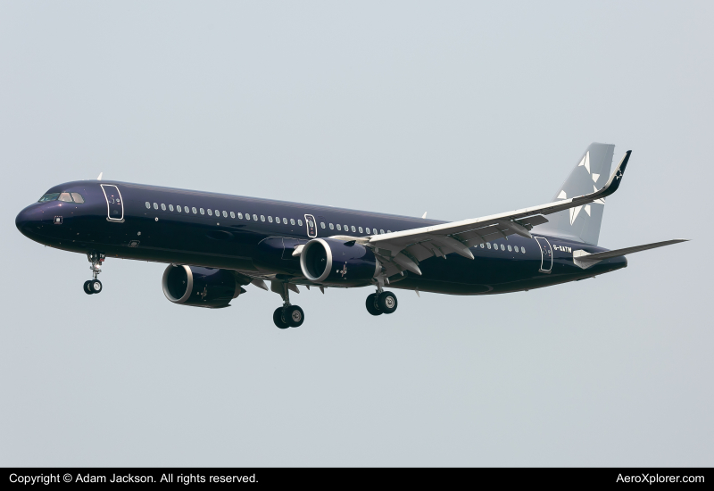 Photo of G-XATW - Titan Airways Airbus A321NEO at BWI on AeroXplorer Aviation Database