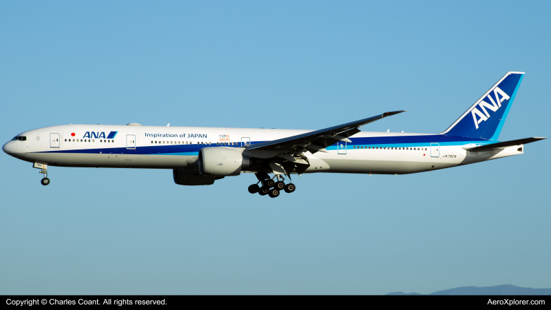 Photo of JA792A - All Nippon Airways Boeing 777-300ER at LAX on AeroXplorer Aviation Database