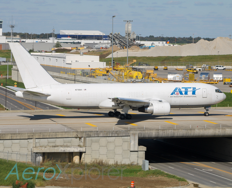 Photo of N739AX - Air Transport International Boeing 767-200F at CVG on AeroXplorer Aviation Database