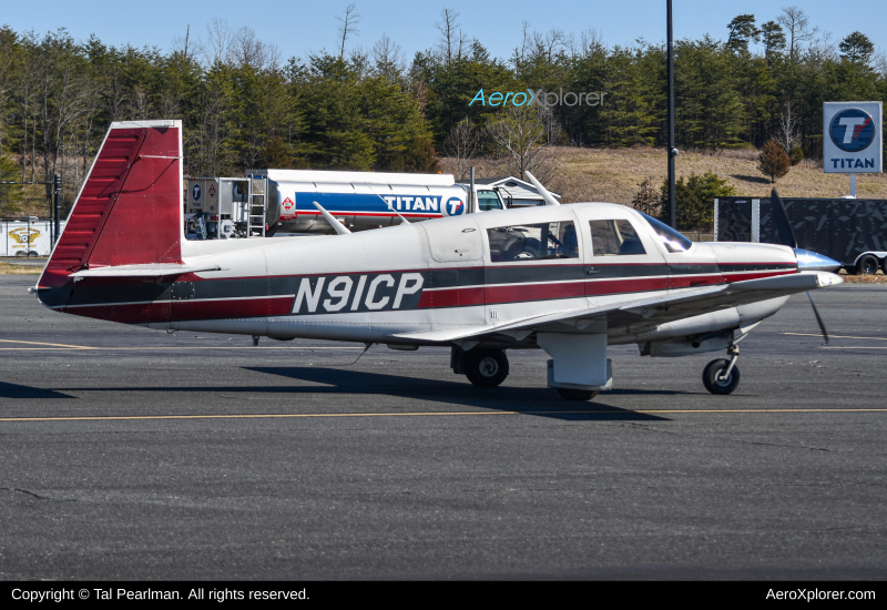 Photo of N91CP - PRIVATE Mooney M20 at RMN on AeroXplorer Aviation Database