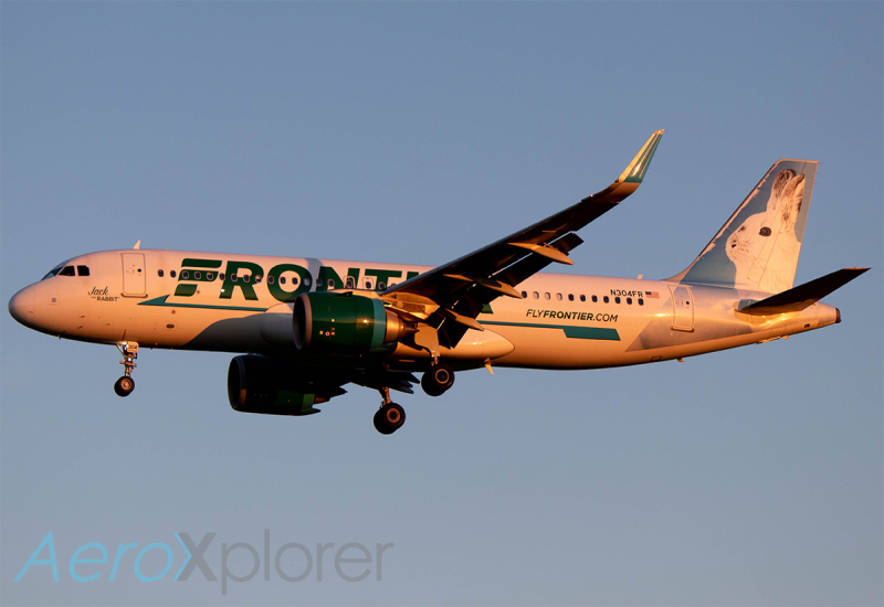 Photo of N304FR - Frontier Airlines Airbus A320NEO at MKE on AeroXplorer Aviation Database